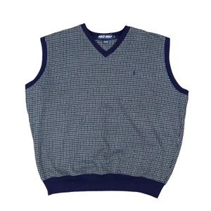 Polo Ralph Lauren Men's Green and Navy Gilet